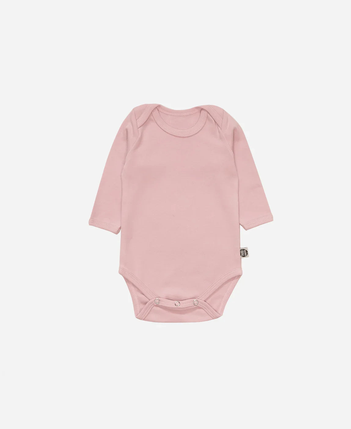 Body de Bebê Manga Longa Unissex | Liso Mystic Rose