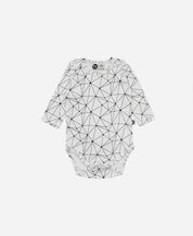 Body de Bebê Manga Longa Unissex | Satellite Branco