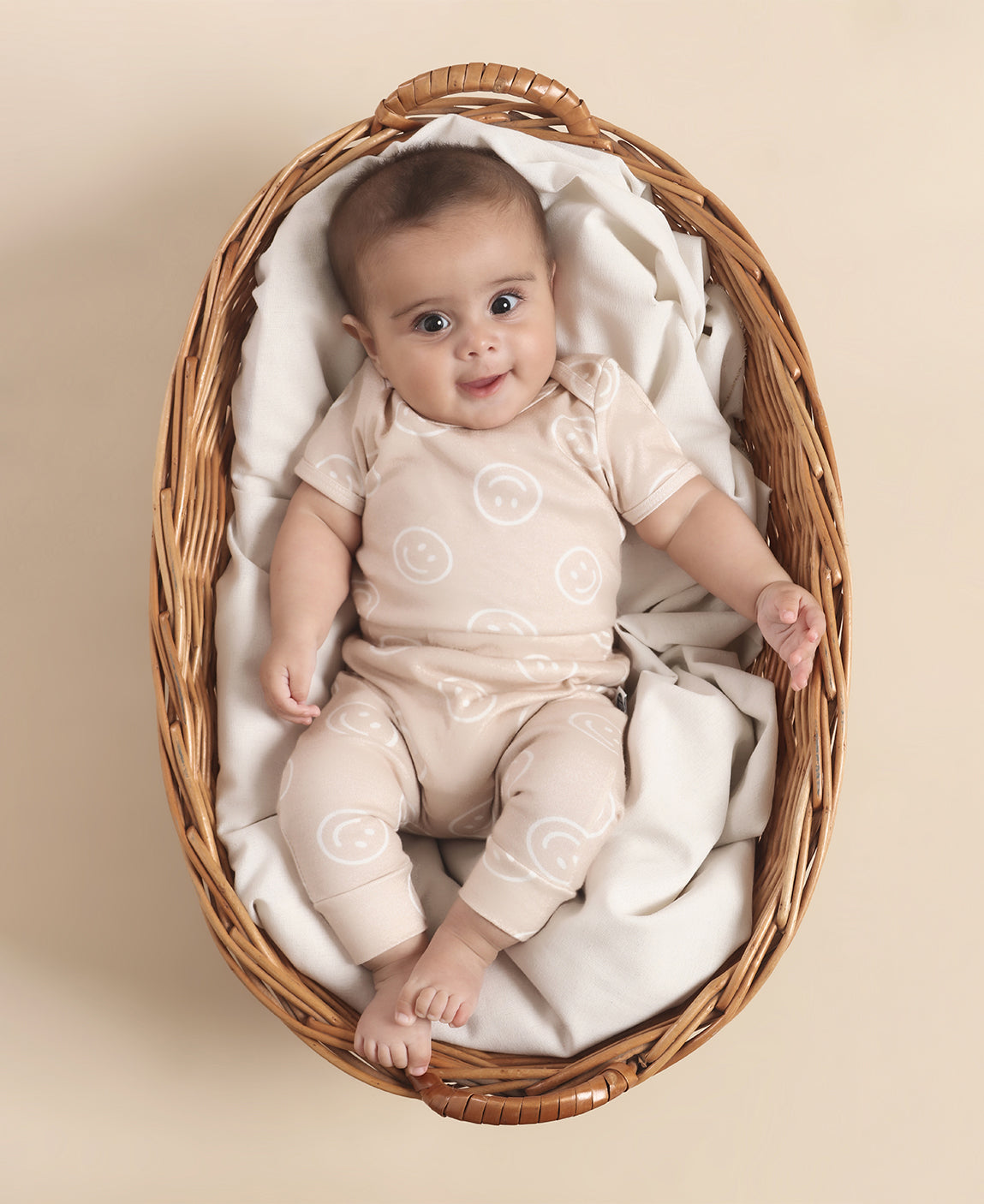 Calça de Bebê Harém Unissex | Smiley