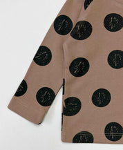 Camiseta Infantil de Inverno Manga Longa Unissex Raglan | Full Moon