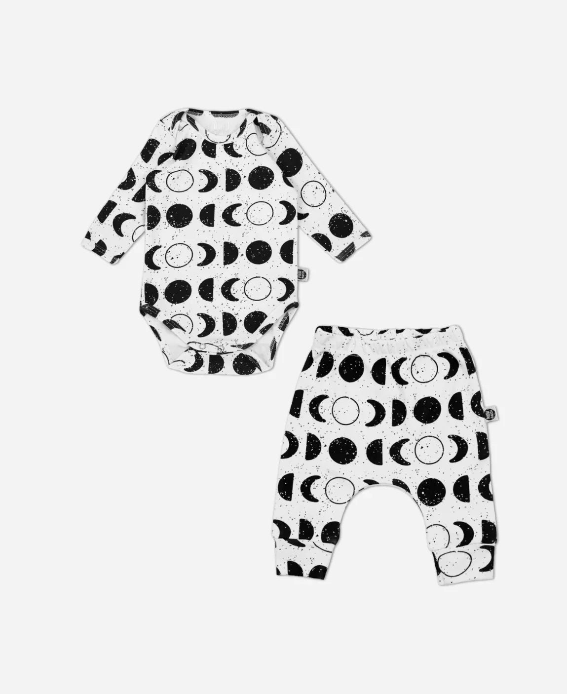 Conjunto Body Manga Longa e Calça Bebê Unissex | Lunar