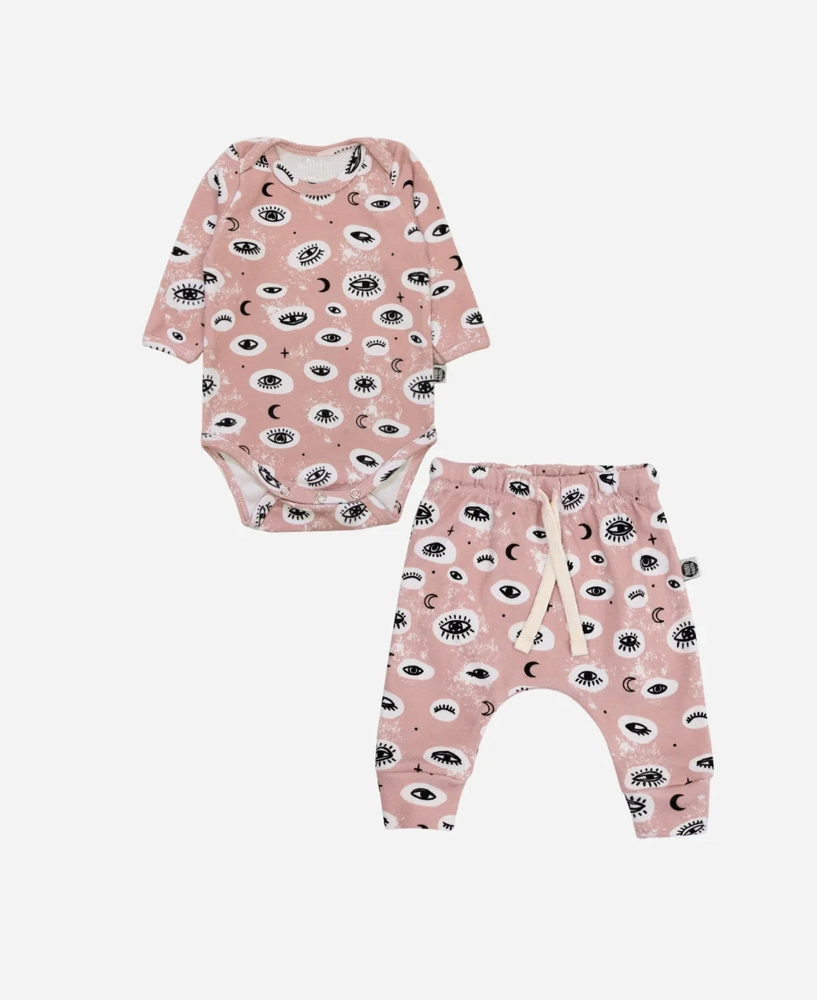 Conjunto Body Manga Longa e Calça Bebê | Mystic Eyes