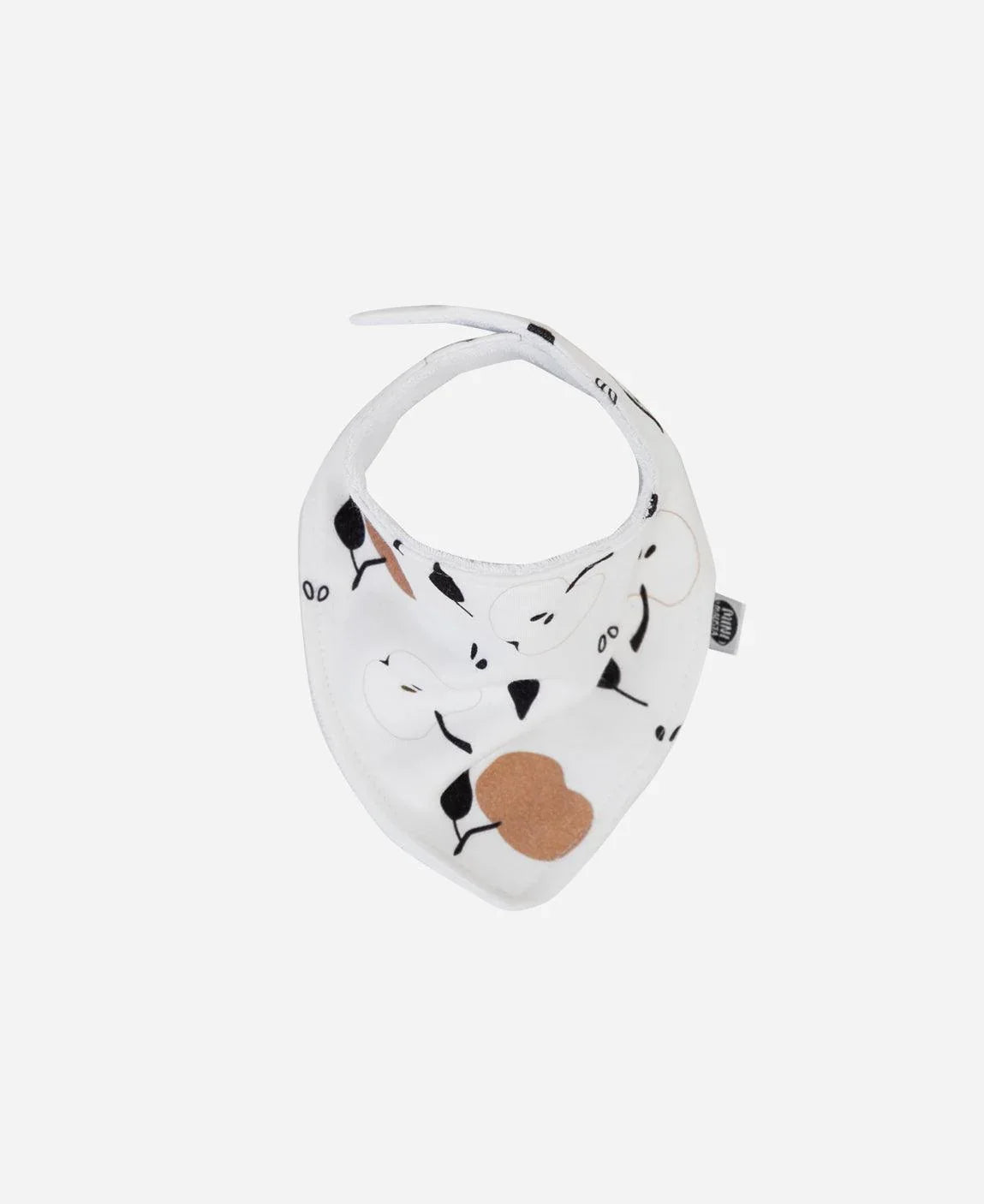 Babador Bandana Unissex | Apples - MiniMalista Baby - 0.3, b2b, Baby, black-friday, com-desconto-mm10, Meia Estação, Menino, Neutro, new, Unissex -bebê-minimalista-estiloso