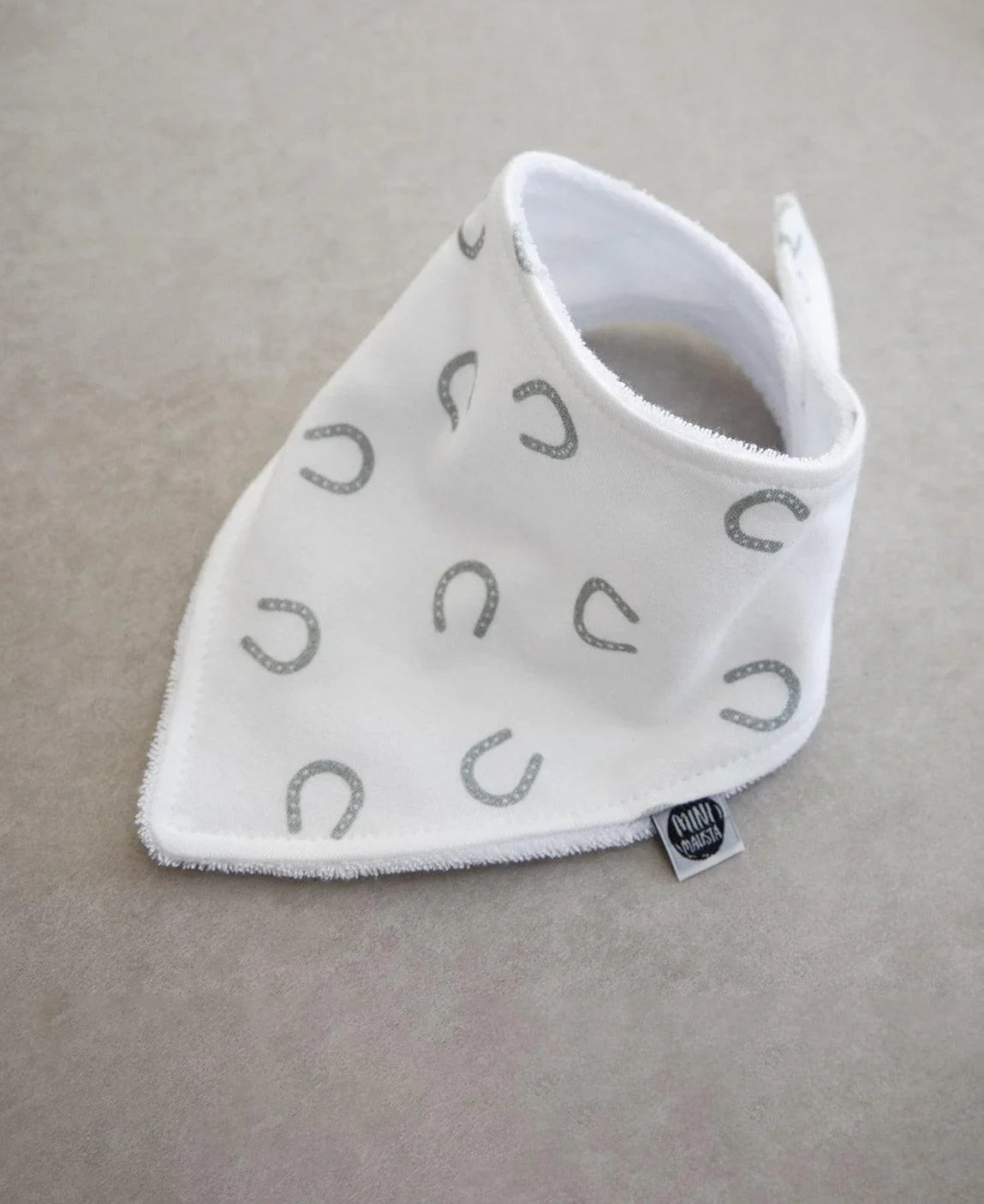 Babador Bandana Unissex | Lucky - MiniMalista Baby - 0.3, b2b, Baby, black-friday, com-desconto-mm10, Meia Estação, Menino, new -bebê-minimalista-estiloso