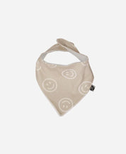 Babador Bandana Unissex | Smiley - MiniMalista Baby - 0.5, b2b, Baby, black-friday, com-desconto-mm10, Meia Estação, Menino, Neutro, Unissex -bebê-minimalista-estiloso