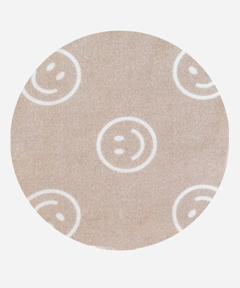 Babador Bandana Unissex | Smiley - MiniMalista Baby - 0.5, b2b, Baby, black-friday, com-desconto-mm10, Meia Estação, Menino, Neutro, Unissex -bebê-minimalista-estiloso