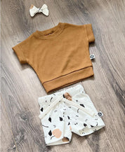 Bermuda Cargo Infantil Unissex | Apples - MiniMalista Baby - 0.25, b2b, Baby, black-friday, Calor, com-desconto-mm10, Kids, Menino, Neutro, new, tab-tam-shorts-cargo, Unissex, Verão -bebê-minimalista-estiloso