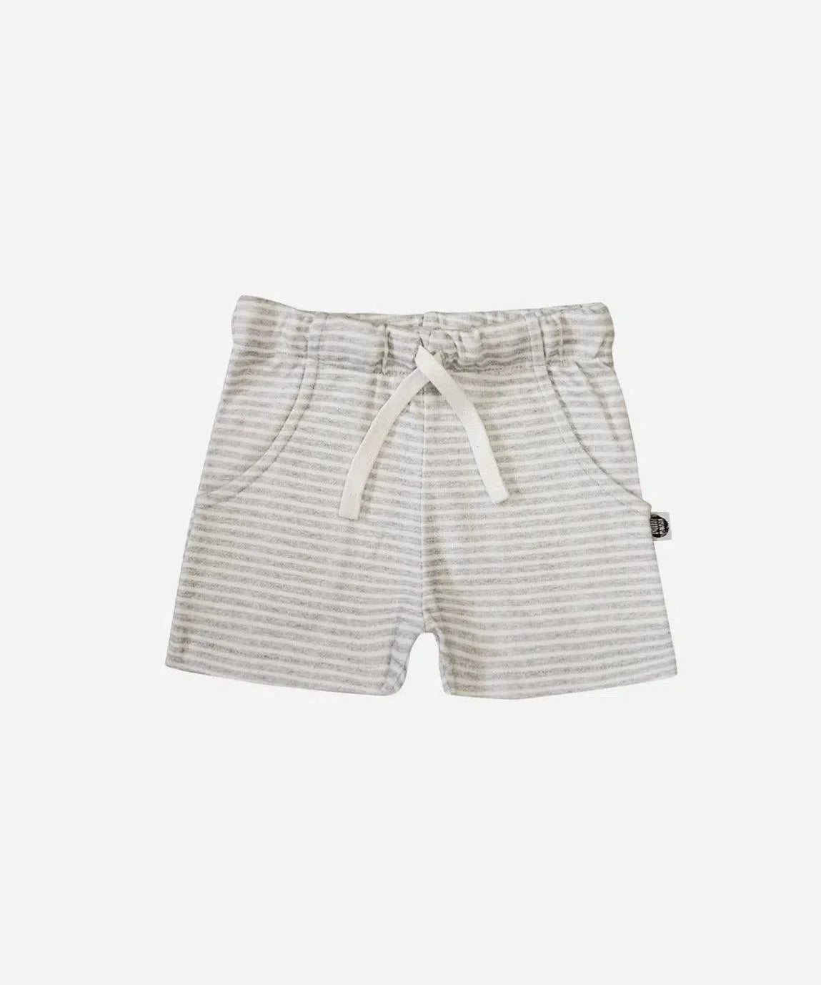 Bermuda Cargo Infantil Unissex | Listrinhas Cinza - MiniMalista Baby - 0.28, b2b, black-friday, Calor, com-desconto-mm10, Kids, Menino, Neutro, new, tab-tam-shorts-cargo, Unissex, Verão -bebê-minimalista-estiloso