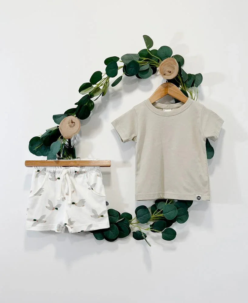 Bermuda Cargo Infantil Unissex | Mallard Duck - MiniMalista Baby - 0.25, b2b, black-friday, Calor, com-desconto-mm10, Kids, Menino, new, tab-tam-shorts-cargo, Verão -bebê-minimalista-estiloso