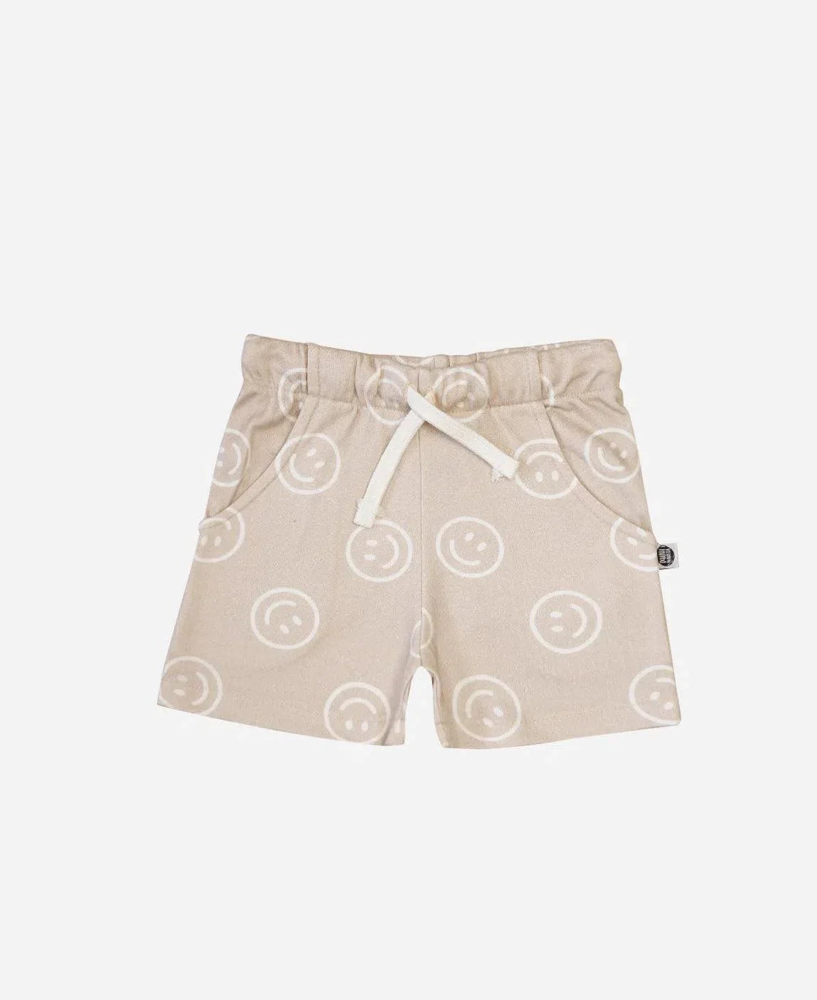 Bermuda Cargo Infantil Unissex | Smiley - MiniMalista Baby - 0.3, b2b, black-friday, Calor, com-desconto-mm10, Kids, Menino, Neutro, new, tab-tam-shorts-cargo, Unissex, Verão -bebê-minimalista-estiloso