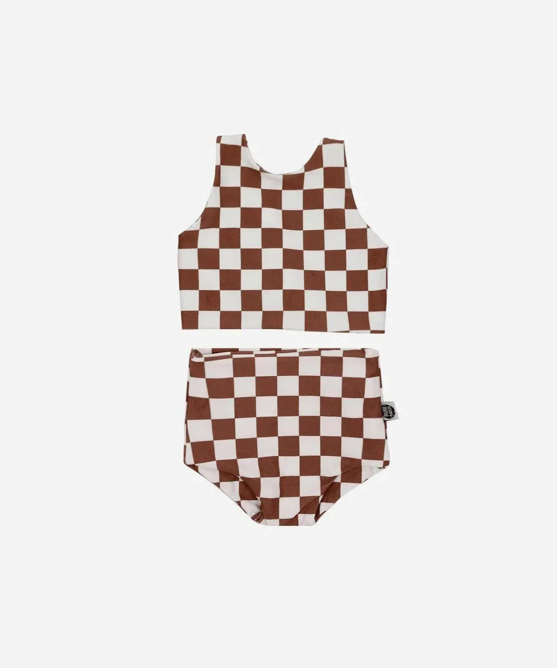 Biquini Dupla Face Infantil Estampado UV50+ | Racer Oak - MiniMalista Baby - 0, b2b, Calor, com-desconto-mm10, Menina, tab-tam-biquini, Verão -bebê-minimalista-estiloso