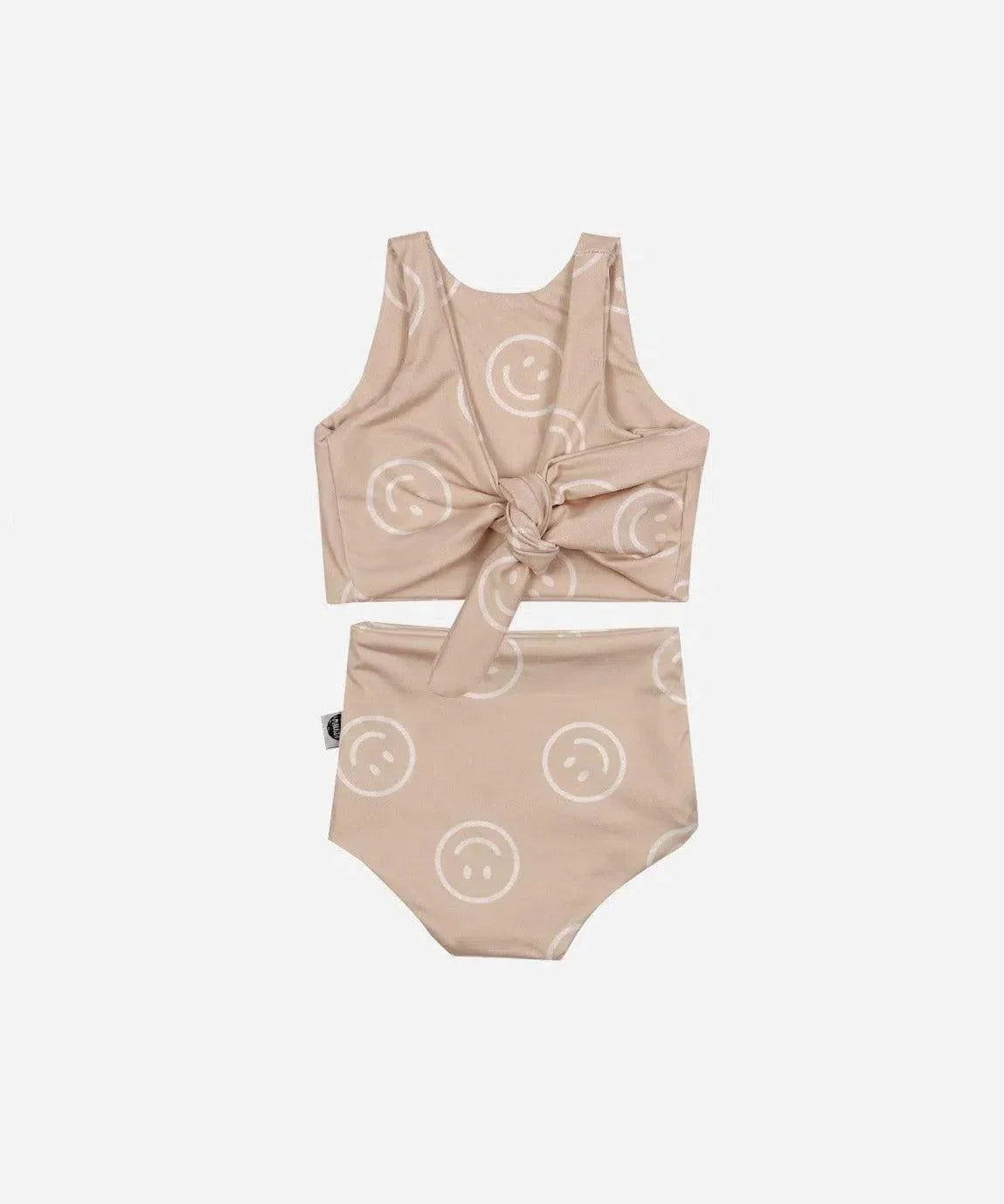 Biquini Dupla Face Infantil Estampado UV50+ | Smiley - MiniMalista Baby - 0, b2b, Calor, com-desconto-mm10, Menina, tab-tam-biquini, Verão -bebê-minimalista-estiloso