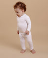 Blusa Térmica de Bebê Unissex MiniMalista Liso Branco Algodão - MiniMalista Baby - anonovo, b2b, Baby, com-desconto-mm10, Frio, Menina, Menino, Neutro, Unissex -bebê-minimalista-estiloso