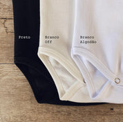 Body de Bebê Manga Curta Unissex MiniMalista | Liso Branco Off - MiniMalista Baby - 0.2, 0.25, Ano Novo, anonovo, b2b, Baby, black-friday, com-desconto-mm10, Meia Estação, Menina, Neutro, new, Reveillon, tab-tam-body-curto, Unissex -bebê-minimalista-estiloso