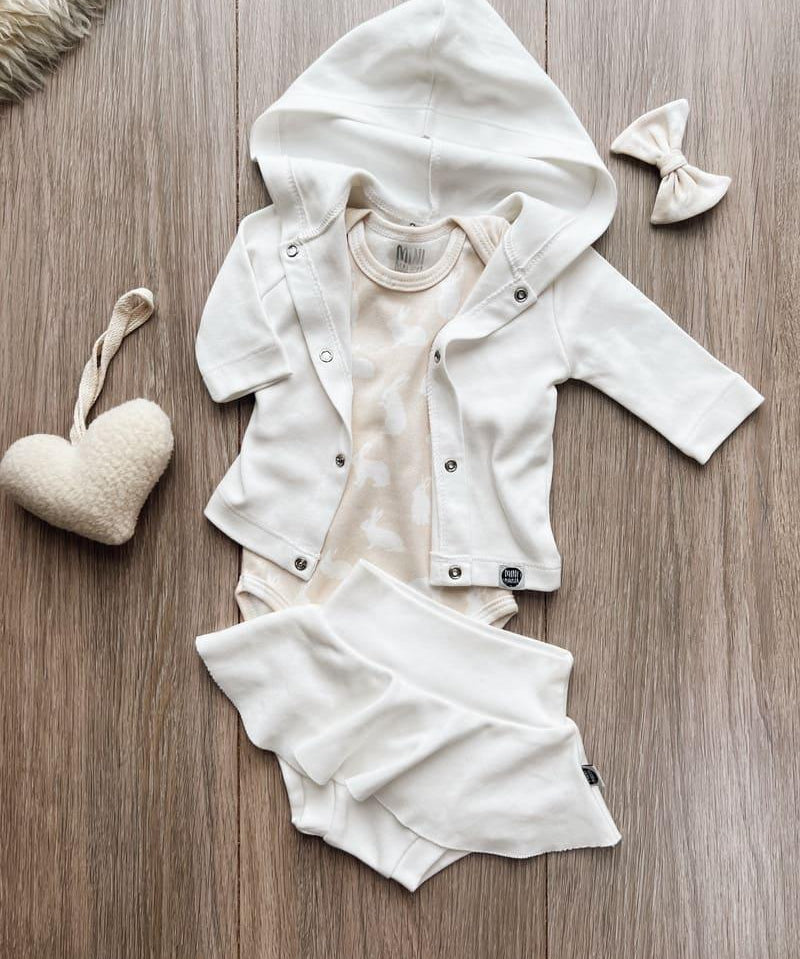 Body de Bebê Manga Curta Unissex | Bunny - MiniMalista Baby - 0.25, b2b, Baby, black-friday, com-desconto-mm10, Meia Estação, Menina, tab-tam-body-curto -bebê-minimalista-estiloso