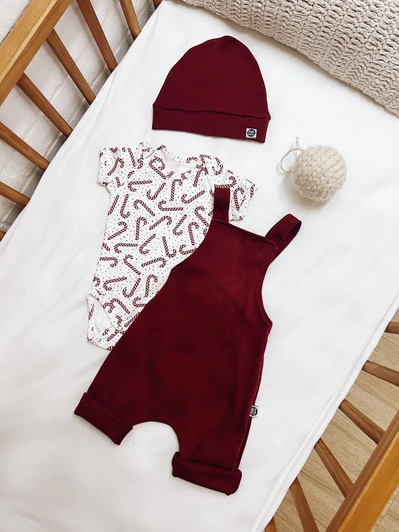 Body de Bebê Manga Curta Unissex | Candy Cane - MiniMalista Baby - 0, b2b, Baby, Christmas, com-desconto-mm10, Meia Estação, Menina, natal, Neutro, tab-tam-body-curto, Unissex, Xmas -bebê-minimalista-estiloso