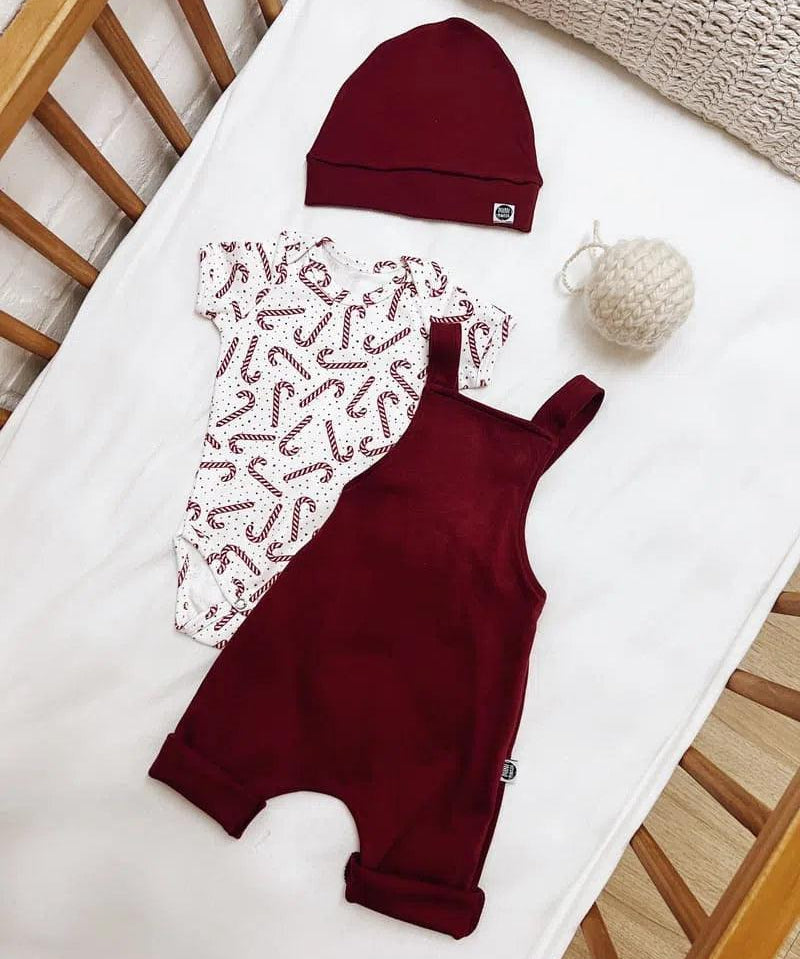 Body de Bebê Manga Curta Unissex | Candy Cane - MiniMalista Baby - 0, b2b, Baby, Christmas, com-desconto-mm10, Meia Estação, Menina, natal, Neutro, tab-tam-body-curto, Unissex, Xmas -bebê-minimalista-estiloso