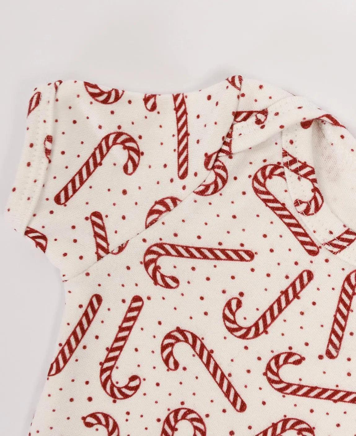 Body de Bebê Manga Curta Unissex | Candy Cane - MiniMalista Baby - 0, b2b, Baby, Christmas, com-desconto-mm10, Meia Estação, Menina, natal, Neutro, tab-tam-body-curto, Unissex, Xmas -bebê-minimalista-estiloso