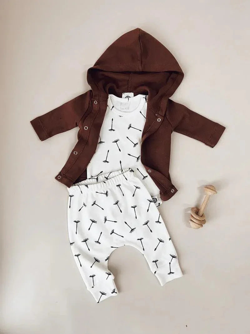 Body de Bebê Manga Curta Unissex | Dandelion - MiniMalista Baby - 0.2, 0.25, Ano Novo, b2b, Baby, black-friday, com-desconto-mm10, Meia Estação, Menina, Menino, Neutro, Reveillon, tab-tam-body-curto, Unissex -bebê-minimalista-estiloso