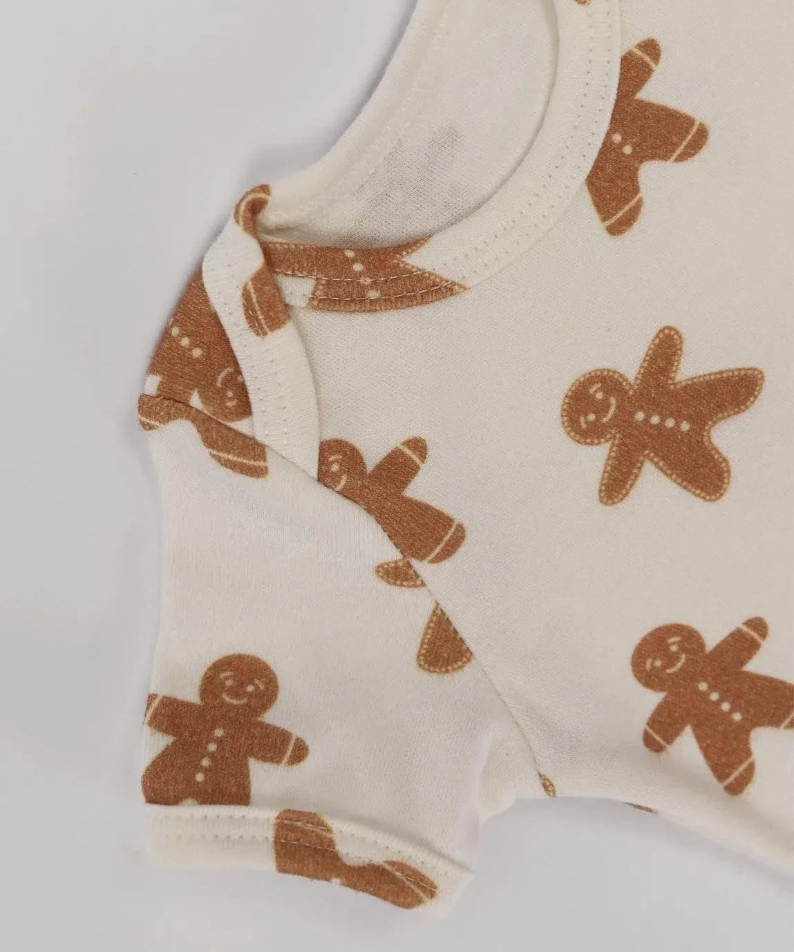 Body de Bebê Manga Curta Unissex | Gingerbread - MiniMalista Baby - 0, b2b, Baby, Christmas, com-desconto-mm10, Meia Estação, Menina, natal, Neutro, tab-tam-body-curto, Unissex, Xmas -bebê-minimalista-estiloso