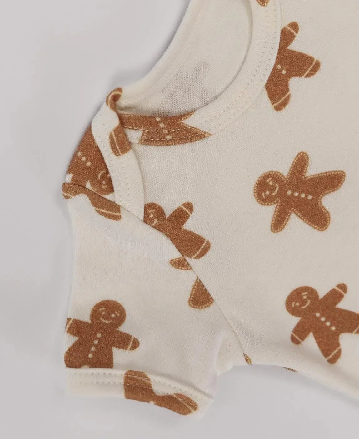 Body de Bebê Manga Curta Unissex | Gingerbread - MiniMalista Baby - 0, b2b, Baby, Christmas, com-desconto-mm10, Meia Estação, Menina, natal, Neutro, tab-tam-body-curto, Unissex, Xmas -bebê-minimalista-estiloso