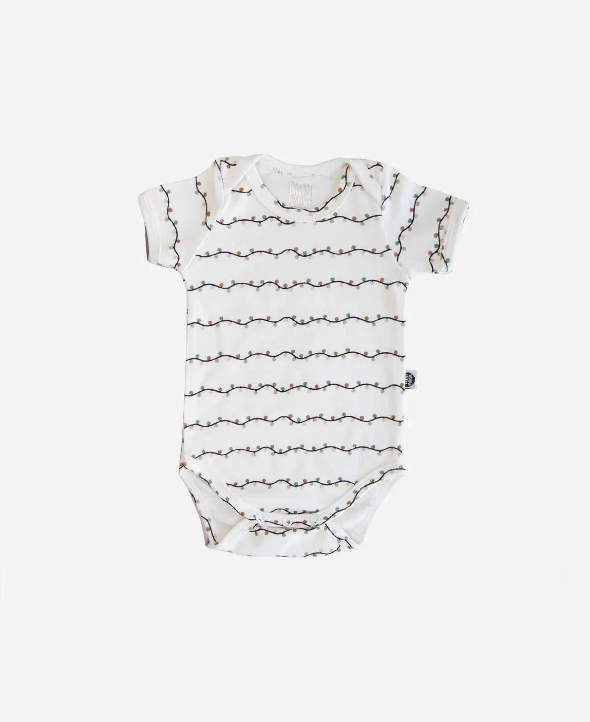 Body de Bebê Manga Curta Unissex | Lights - MiniMalista Baby - 0, Ano Novo, b2b, Baby, Christmas, com-desconto-mm10, Meia Estação, Menina, natal, Neutro, Reveillon, tab-tam-body-curto, Unissex, Xmas -bebê-minimalista-estiloso