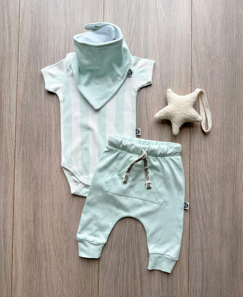 Body de Bebê Manga Curta Unissex | Listras Fresh - MiniMalista Baby - 0.2, b2b, Baby, black-friday, com-desconto-mm10, Meia Estação, Menino, new, tab-tam-body-curto -bebê-minimalista-estiloso