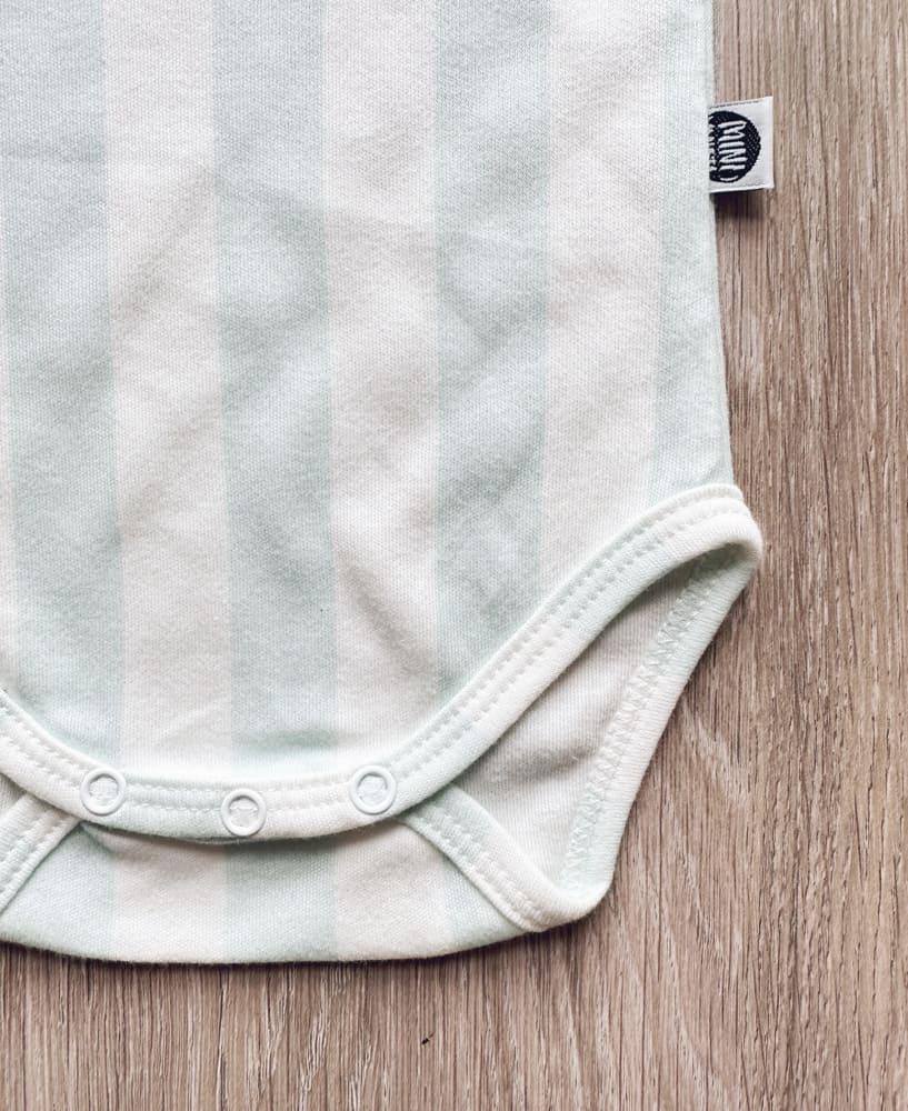 Body de Bebê Manga Curta Unissex | Listras Fresh - MiniMalista Baby - 0.2, b2b, Baby, black-friday, com-desconto-mm10, Meia Estação, Menino, new, tab-tam-body-curto -bebê-minimalista-estiloso