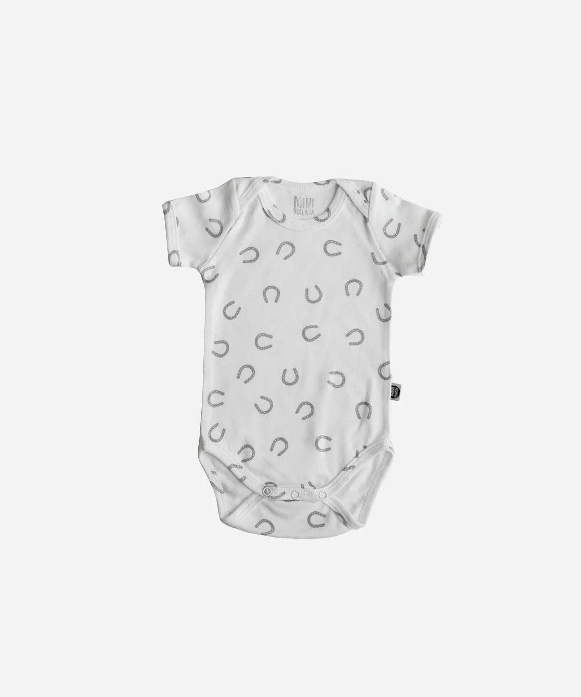 Body de Bebê Manga Curta Unissex | Lucky - MiniMalista Baby - 0.3, b2b, Baby, black-friday, com-desconto-mm10, Meia Estação, Menino, new, tab-tam-body-curto -bebê-minimalista-estiloso