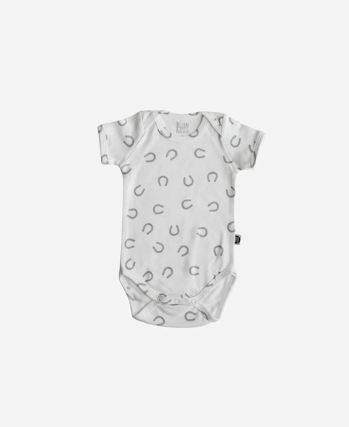 Body de Bebê Manga Curta Unissex | Lucky - MiniMalista Baby - 0.3, b2b, Baby, black-friday, com-desconto-mm10, Meia Estação, Menino, new, tab-tam-body-curto -bebê-minimalista-estiloso