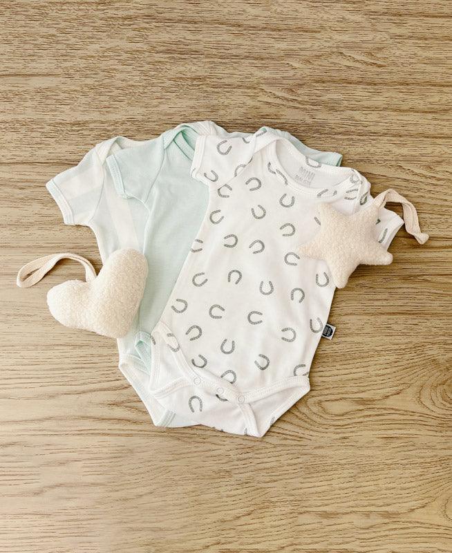 Body de Bebê Manga Curta Unissex | Lucky - MiniMalista Baby - 0.3, b2b, Baby, black-friday, com-desconto-mm10, Meia Estação, Menino, new, tab-tam-body-curto -bebê-minimalista-estiloso