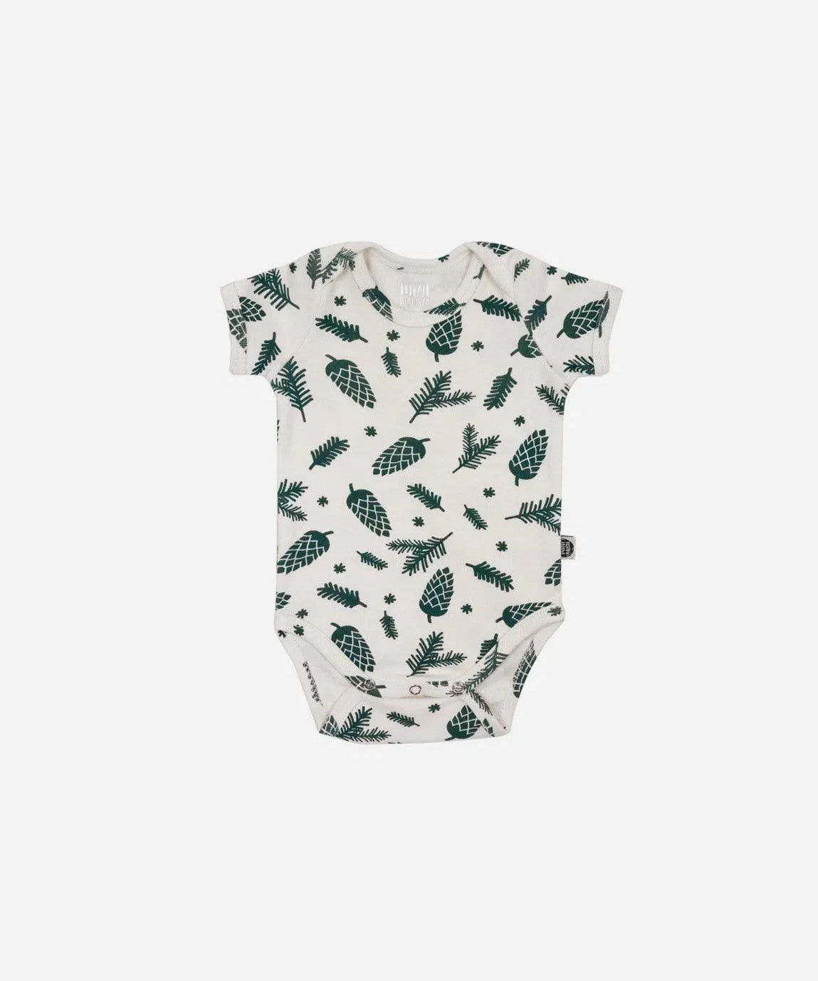 Body de Bebê Manga Curta Unissex | Pine Cones - MiniMalista Baby - 0, b2b, Baby, Christmas, com-desconto-mm10, Meia Estação, Menino, natal, SALE-FINAL, tab-tam-body-curto, Xmas -bebê-minimalista-estiloso