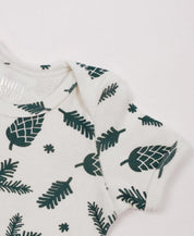 Body de Bebê Manga Curta Unissex | Pine Cones - MiniMalista Baby - 0, b2b, Baby, Christmas, com-desconto-mm10, Meia Estação, Menino, natal, SALE-FINAL, tab-tam-body-curto, Xmas -bebê-minimalista-estiloso
