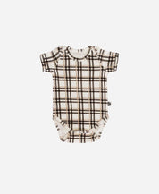 Body de Bebê Manga Curta Unissex | Xadrez Plaid - MiniMalista Baby - 0.25, b2b, Baby, black-friday, com-desconto-mm10, Meia Estação, Menino, Neutro, tab-tam-body-curto, Unissex -bebê-minimalista-estiloso