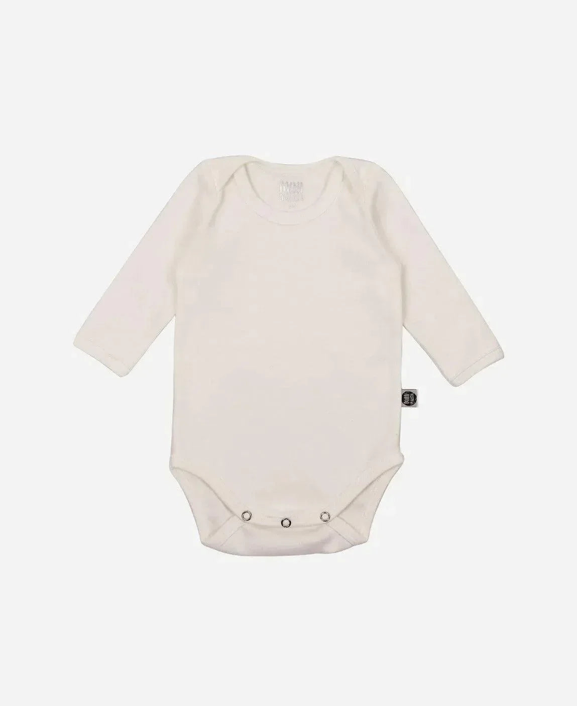 Body de Bebê Manga Longa Unissex MiniMalista | Liso Branco Off - MiniMalista Baby - 0.25, 0.3, Ano Novo, anonovo, b2b, Baby, black-friday, com-desconto-mm10, Frio, Menina, Neutro, new, Reveillon, tab-tam-body-manga-longa, Unissex -bebê-minimalista-estiloso