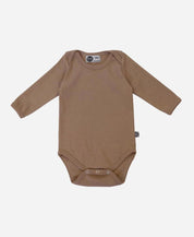 Body de Bebê Manga Longa Unissex MiniMalista | Liso Mocha - MiniMalista Baby - 0.3, b2b, Baby, black-friday, com-desconto-mm10, Frio, Menina, Menino, Neutro, SALE-FINAL, tab-tam-body-manga-longa, Unissex, Winter Sale 40% -bebê-minimalista-estiloso