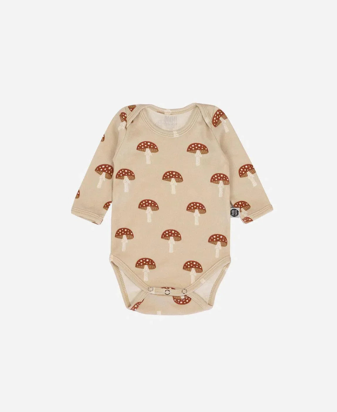 Body de Bebê Manga Longa Unissex Mushi - MiniMalista Baby - b2b, Baby, com-desconto-mm10, Frio, Neutro, tab-tam-body-manga-longa, Unissex, Winter Sale 30% -bebê-minimalista-estiloso