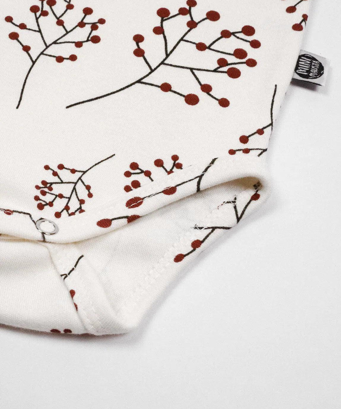 Body de Bebê Manga Longa Unissex | Berries - MiniMalista Baby - 0, b2b, Baby, Christmas, com-desconto-mm10, Frio, Menina, natal, SALE-FINAL, tab-tam-body-manga-longa, Xmas -bebê-minimalista-estiloso
