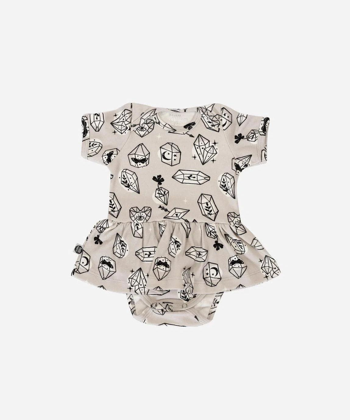 Body-Vestido de Bebê Manga Curta | Crystal - MiniMalista Baby - 0.3, 0.45, b2b, Baby, black-friday, Meia Estação, Menina, outlet, SALE-FINAL, tab-tam-body-vestido -bebê-minimalista-estiloso