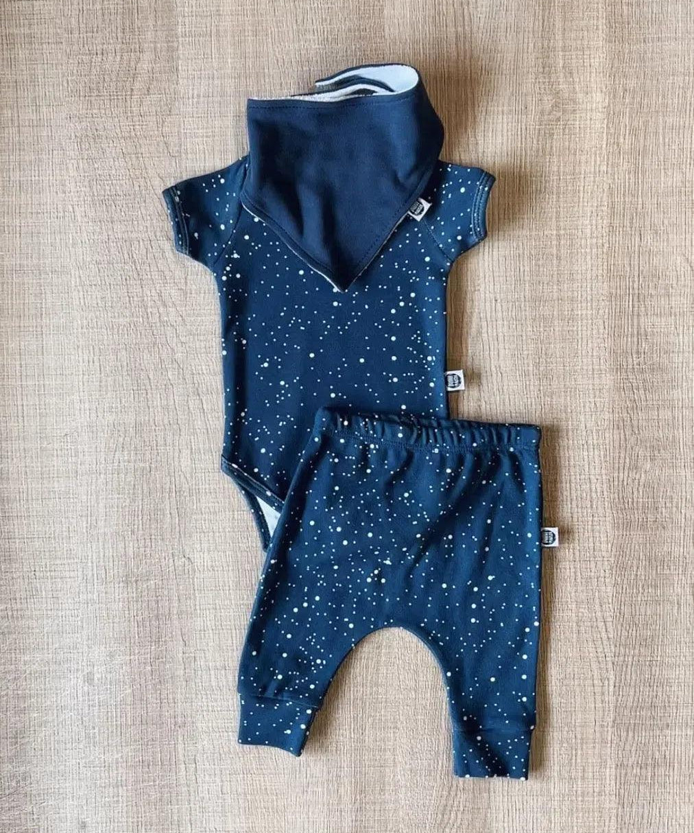 Calça de Bebê Harém Unissex | Stardust - MiniMalista Baby - 0.3, b2b, Baby, Best, black-friday, Meia Estação, Menino, outlet, SALE-FINAL, tab-tam-calça-harem-bebe, Winter Sale 40% -bebê-minimalista-estiloso