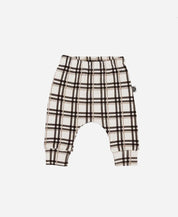 Calça de Bebê Harém Unissex | Xadrez Plaid - MiniMalista Baby - 0.25, 0.3, b2b, Baby, black-friday, com-desconto-mm10, Meia Estação, Menino, Neutro, tab-tam-calça-harem-bebe, Unissex, Winter Sale 30% -bebê-minimalista-estiloso
