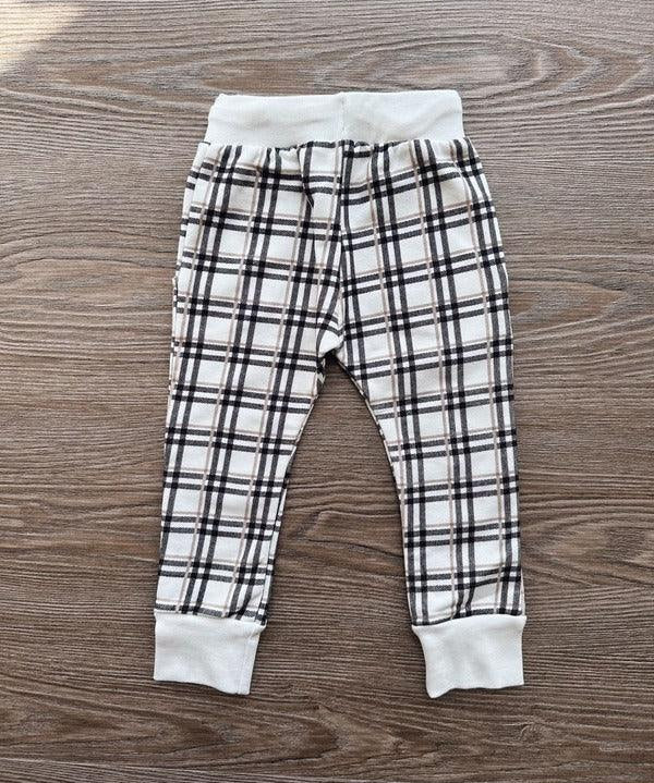 Calça Moletinho Unissex | Xadrez Plaid - MiniMalista Baby - 0.3, b2b, Baby, black-friday, com-desconto-mm10, Frio, Kids, Menino, Neutro, tab-tam-calca-moletom, tab-tam-calça-molet-bebe, Unissex -bebê-minimalista-estiloso