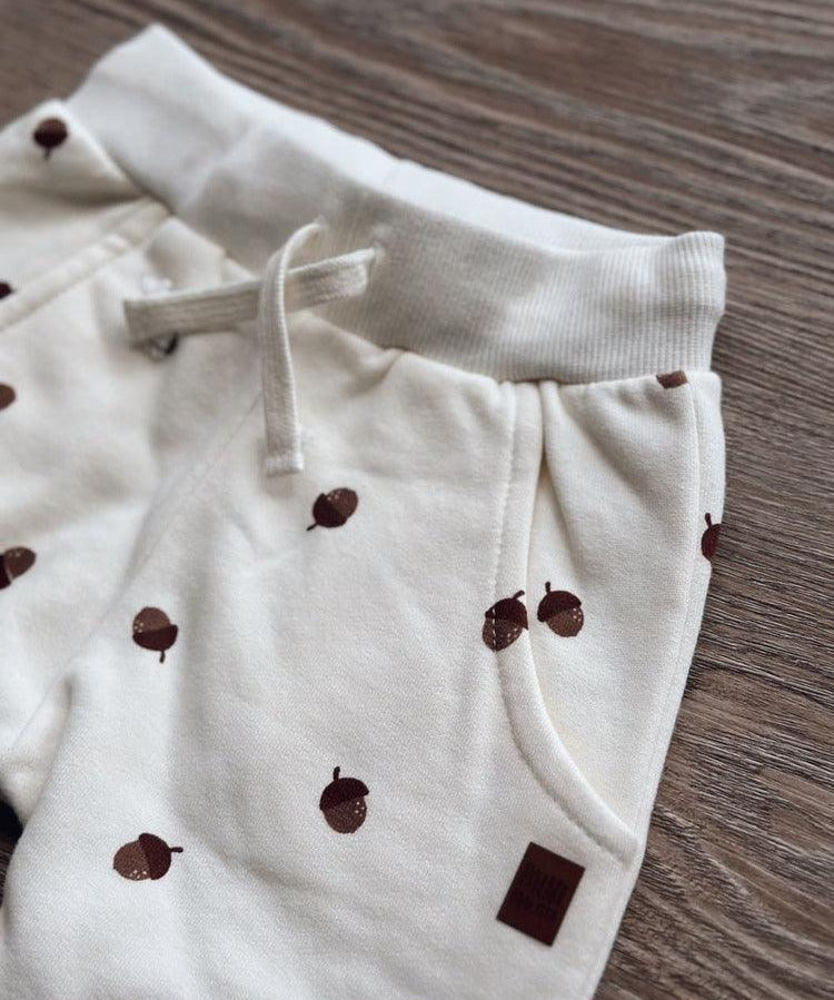 Calça Moletom Unissex Peluciado | Acorn - MiniMalista Baby - 0.3, b2b, Baby, black-friday, com-desconto-mm10, Frio, Kids, Menina, Menino, Neutro, tab-tam-calca-moletom, tab-tam-calça-molet-bebe, Unissex -bebê-minimalista-estiloso