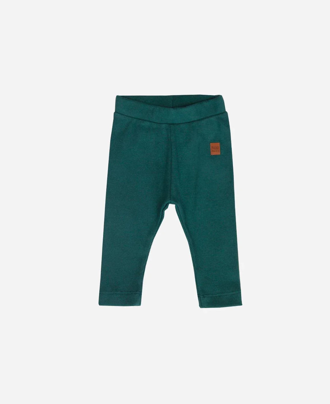 Calça Unissex Slim Canelado MiniMalista | Liso Deep Green - MiniMalista Baby - 0.2, b2b, Baby, black-friday, Christmas, com-desconto-mm10, Frio, Kids, Menino, natal, tab-tam-calça-slim, Xmas -bebê-minimalista-estiloso