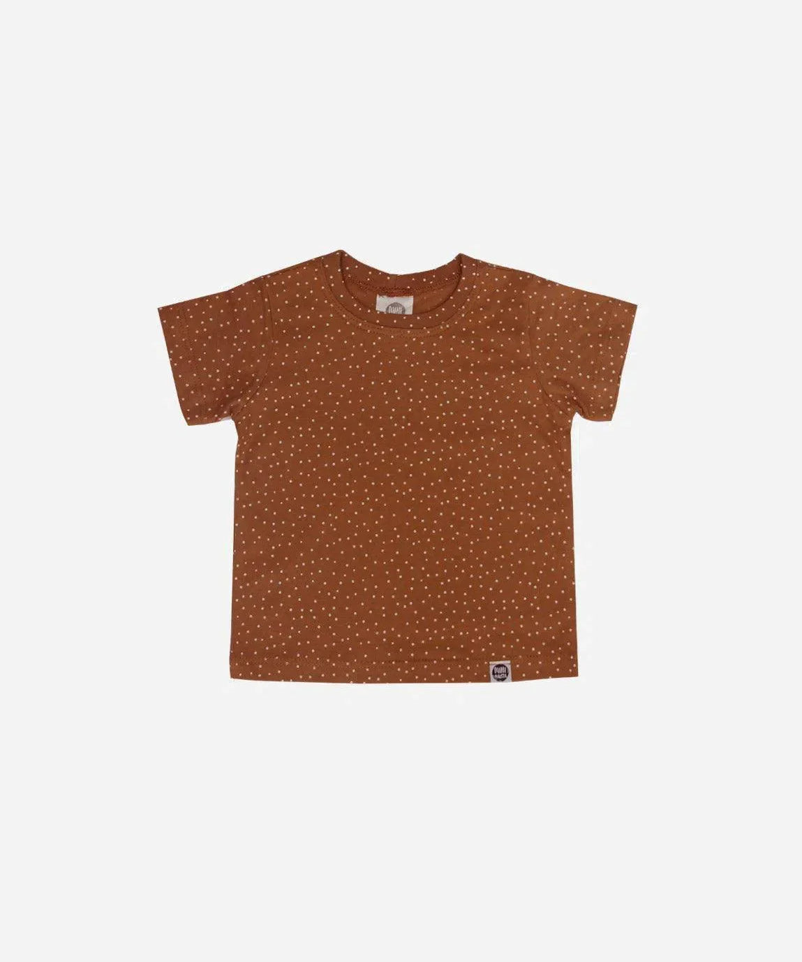 Camiseta Infantil Manga Curta Unissex | Bolinhas Outono - MiniMalista Baby - 0.3, 0.35, b2b, black-friday, com-desconto-mm10, Kids, Meia Estação, Menina, tab-tam-camiseta-manga-curta -bebê-minimalista-estiloso