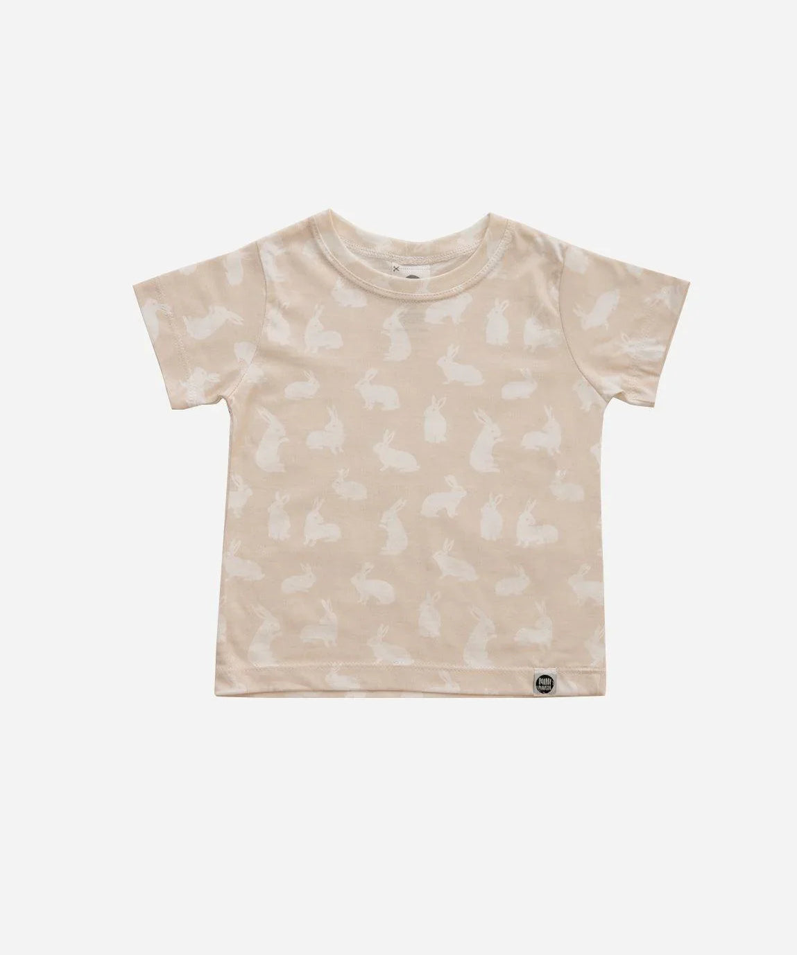 Camiseta Infantil Manga Curta Unissex | Bunny - MiniMalista Baby - 0.2, b2b, black-friday, com-desconto-mm10, Kids, Meia Estação, Menina, minime, tab-tam-camiseta-manga-curta -bebê-minimalista-estiloso
