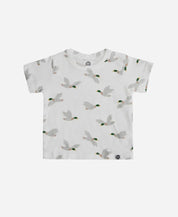 Camiseta Infantil Manga Curta Unissex | Mallard Duck - MiniMalista Baby - 0.2, b2b, black-friday, com-desconto-mm10, Kids, Meia Estação, Menino, minime, tab-tam-camiseta-manga-curta -bebê-minimalista-estiloso