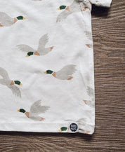 Camiseta Infantil Manga Curta Unissex | Mallard Duck - MiniMalista Baby - 0.2, b2b, black-friday, com-desconto-mm10, Kids, Meia Estação, Menino, minime, tab-tam-camiseta-manga-curta -bebê-minimalista-estiloso