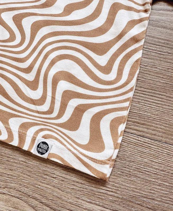 Camiseta Infantil Manga Curta Unissex | Swirl - MiniMalista Baby - 0.3, b2b, black-friday, com-desconto-mm10, Kids, Meia Estação, Menino, tab-tam-camiseta-manga-curta -bebê-minimalista-estiloso