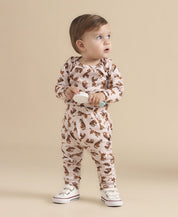 Conjunto Body Manga Longa e Calça Bebê | Tiger